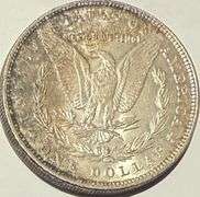 1889 BU Raw Frosty White Morgan Dollar.