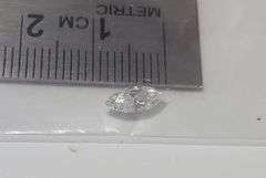 Verey nice! 0.53 ctw Marquise diamond G, Si