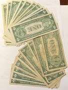 20 Various 1935 $1 Silver Certificates.