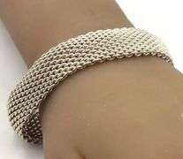 Tiffany & Co somerset mesh bracelet