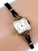 Ladies Vintage Gold Filled Parker Wrist Watch, Runs