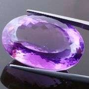 Halo flashing 49.82ct real unheated Bolivian Amethyst