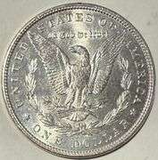 1886 BU Raw Frosty White Morgan Dollar