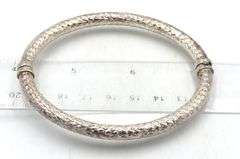 Group lot of 4 Vintage 925 sterling silver bangles