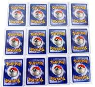 12 Pokémon 1st Edition Trade Cards