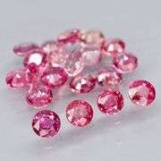 Untreated! 2.62ct dusty rose Sapphire set