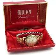 Gruen Precision 10kt gold filled watch