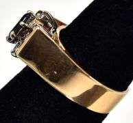 Sensational Sapphire and Diamond Ring in 14K Yellow Gold