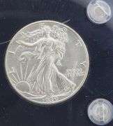 1939 Uncirculated Type Set In Capital Plastics Holder