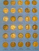 Mostly Complete Lincoln Set 1909-1940.