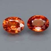 Collectors 3.40ct natural Imperial Zircon set!