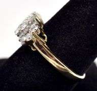 Dazzling Approx. 1.00CTW Diamond Ring in 14K Yellow Gold