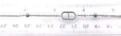Stainless steel adjustable bracelet