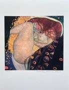 Collectible Limited Edition Gustav Klimt, Danae