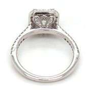 Gabriel & Co 0.38ctw princess cut halo semi mtg