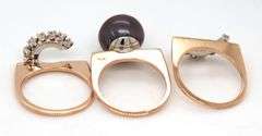 18kt Yellow gold 12mm Tahitian pearl and diamond ring