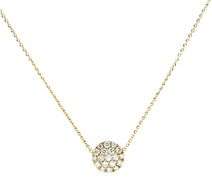 1.0 CTW Diamond Pendant Charm Necklace