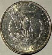 1887 BU Raw Frosty White Morgan Dollar