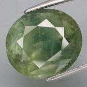 Heated! Amazing size! 12.71ct green Sapphire!!!