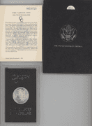 Choice BU 1884-CC Morgan Silver Dollar in GSA pack
