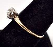 Darling Diamond Engagement Ring in 14K Yellow Gold