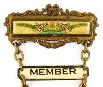 1900 United Brotherhood of Carpenters of America Medal