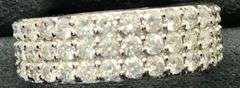 MEN’S 14K WHITE GOLD NATURAL DIAMOND WEDDING BAND