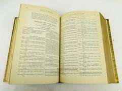 1911 Tennyson's Works Antique Leather Book w/Bookplate
