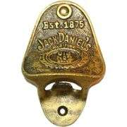 Jack Daniels Cast Iron Wall-Mounted Bottle Opener