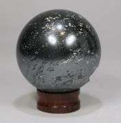 Metallic! 1,415ct Hematite sphere