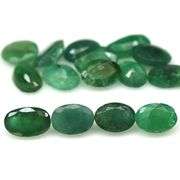Heavy! Rich green 10.38ct Zambian Emerald set!
