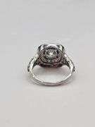 Dazzling 2.3 Ct Ice Blue Lab Simulated Diamond Ring