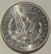 1887 BU Raw Frosty White Morgan Dollar