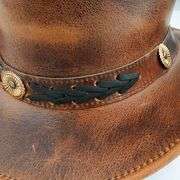 Genuine Leather Cowboy Hat