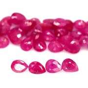 Simply gorgeous 12.40ct reddish pink Ruby set