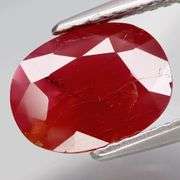 Top red! 1.66ct Ruby from Winza, Tanzania -Untreated!!!