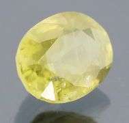 Excellent 1.26ct yellow Sapphire