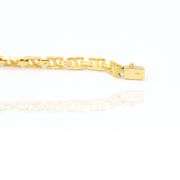 20k  Yellow Gold Natural Sapphire and Natural Diamond Bracelet