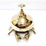 Brass Crab Desk Bell