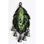 Brass Wall Hanging Classic Hindu Art with Bell