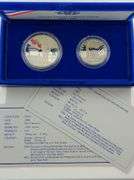 1986-S Set Statue of Liberty, 2 Coins PR