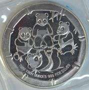 Special 2 Troy Oz .999 Fine Silver Panda in plastic