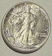 Gem BU 1943 Walking Liberty Half