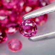 Superb 4.90ct violet red Ruby set -UNTREATED!!!