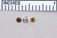 Natural Diamonds - Set of 3