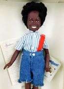 1989 Effanbee Little Rascals Buckwheat Doll, MIB