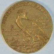 Highly lustrous 1911 US $2.50 Indian Gold Piece