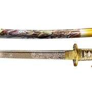 Full Tang Handmade Clay Tempered Japanese Samurai Sword