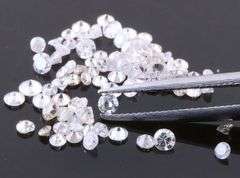 High fire 1.42ct set of REAL round brilliant Diamonds!