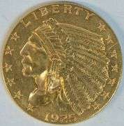 Fresh BU 1925-D US $2.50 Indian Gold Piece